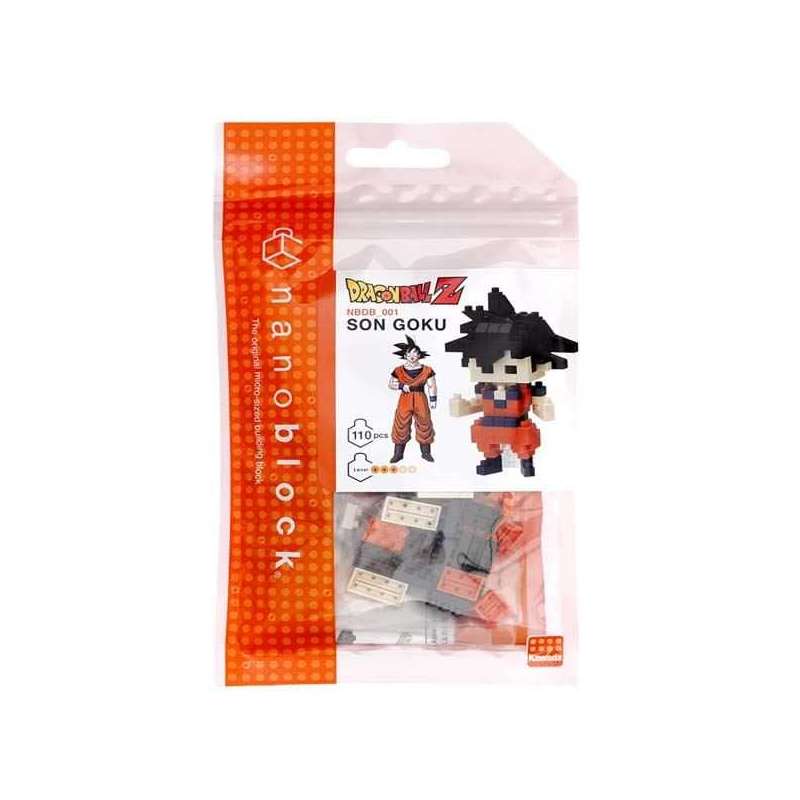 nanoblock goku (bandai - nbdb001)
