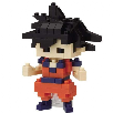 nanoblock goku (bandai - nbdb001)