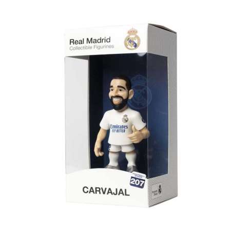 minix figura 12 cms.real madrid carvajal (bandai - mn18413 )
