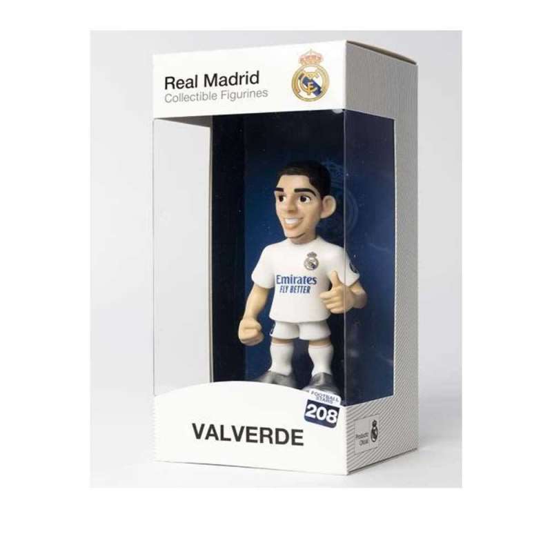 minix figura 12 cms.real madrid valverde (bandai - mn18420)
