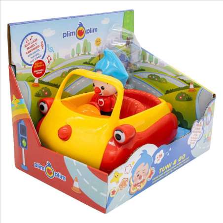 plim plim vehiculo tuni interactivo push and go ( bandai - pl85060)