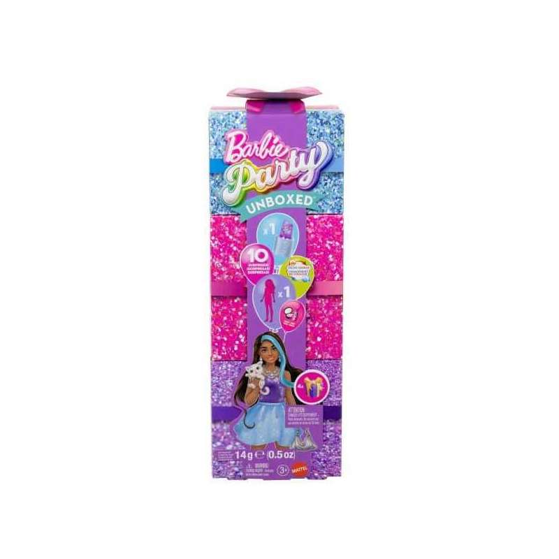 barbie party unbox morena (mattel - jfy66) barbie party unbox morena (mattel - jfy66)