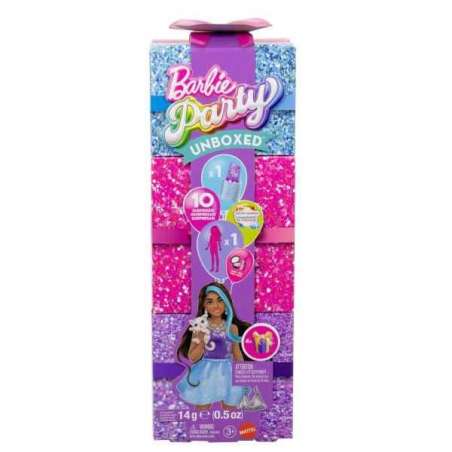 barbie party unbox morena (mattel - jfy66)
