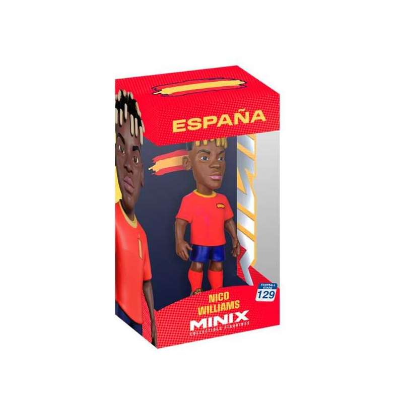 minix figura 12 cms. espaÑa nico williams (bandai - mn22793) minix figura 12 cms. espaÑa nico williams (bandai - mn22793)