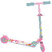 unicornio patinete aluminio ryder 2 ruedas (saica - i4509-i4518)