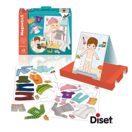 magnetics vestir niÑo-niÑa (diset - 63246)