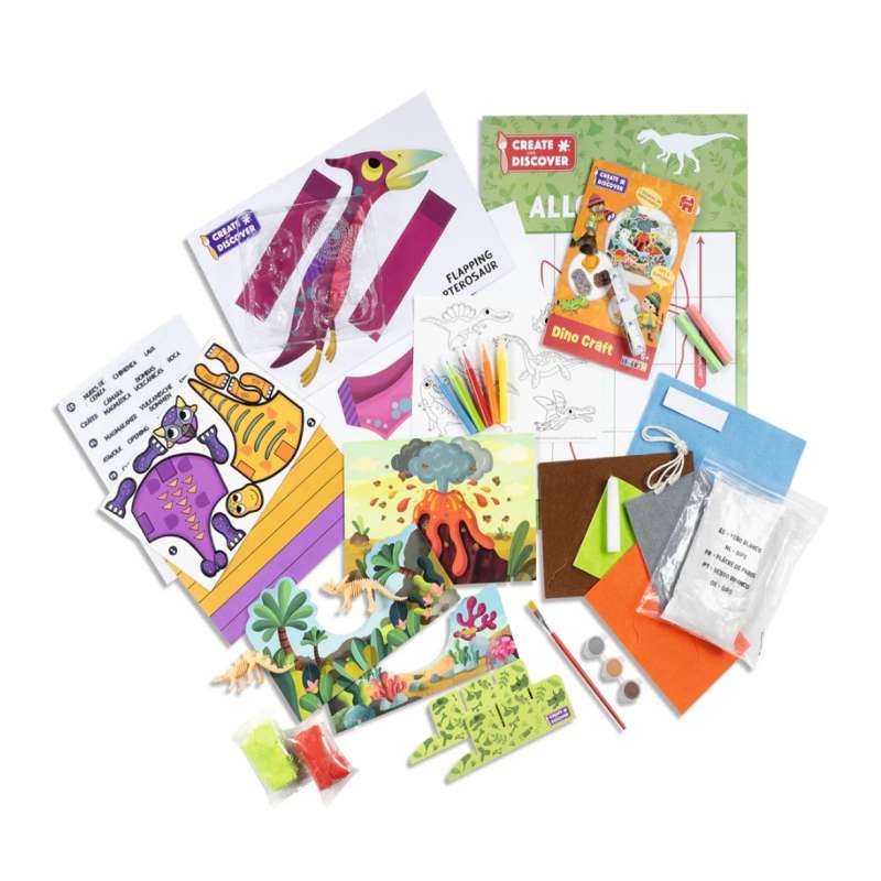 create & discover dinosaurios (diset - 1110100287 )