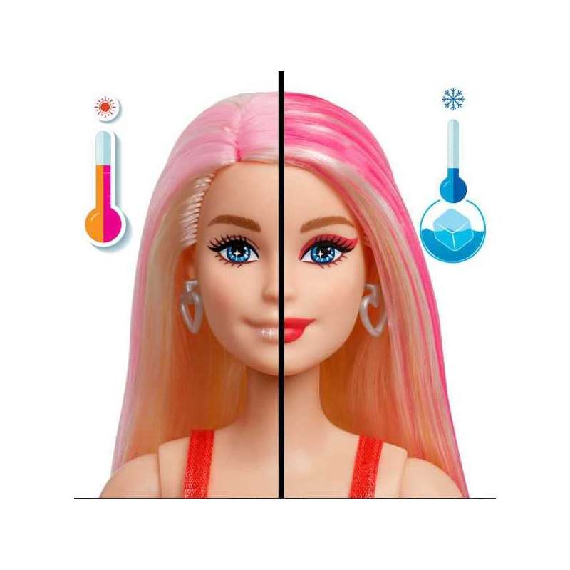 barbie party unbox rosa top (mattel - jfy68)