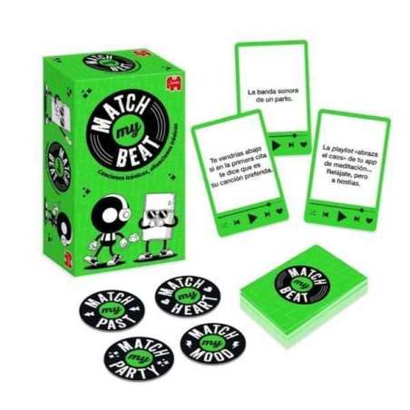 match my beat juego cartas (diset - 1110100916)