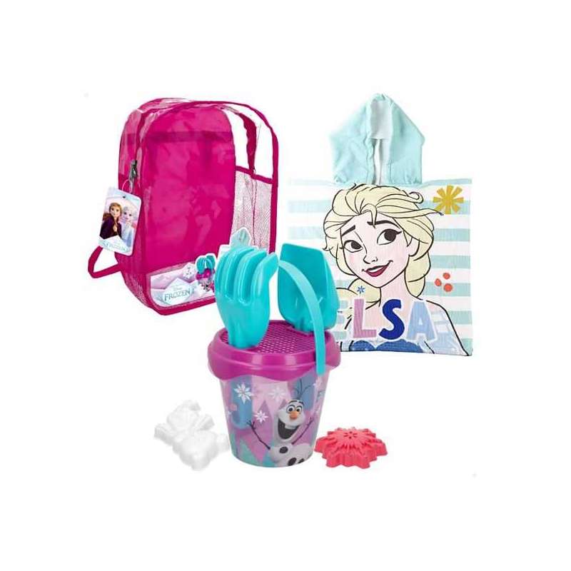 frozen mochila cubo d 14 cms+accesorios+poncho (color baby - 77885) frozen mochila cubo d 14 cms+accesorios+poncho (color baby - 77885)