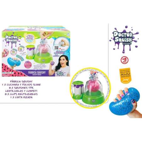 dr. squish estacion fabrica bolas squisy ( color baby - 48085)
