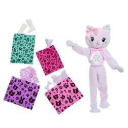 barbie cutie reveal lazos dulces gatito lila (mattel - jjp64)