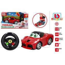 bb junior coche ferrari my first r/c (color baby - 78504)
