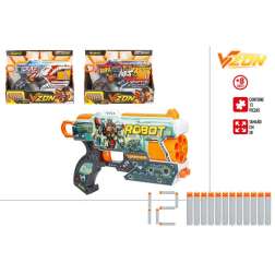 v-zone pistola dardos skin con 12 dardos (color baby - 47746)