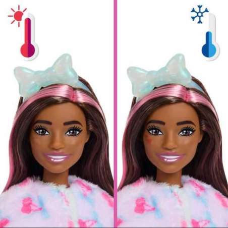 barbie cutie reveal lazos dulces conejito menta (mattel - jjp65)