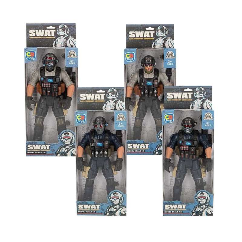 figura soldado comando swat surtidos (color baby - 47040) figura soldado comando swat surtidos (color baby - 47040)