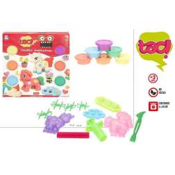 cb toys pack 6x50 gr botes plastilina colores con moldes (color baby - 39293)