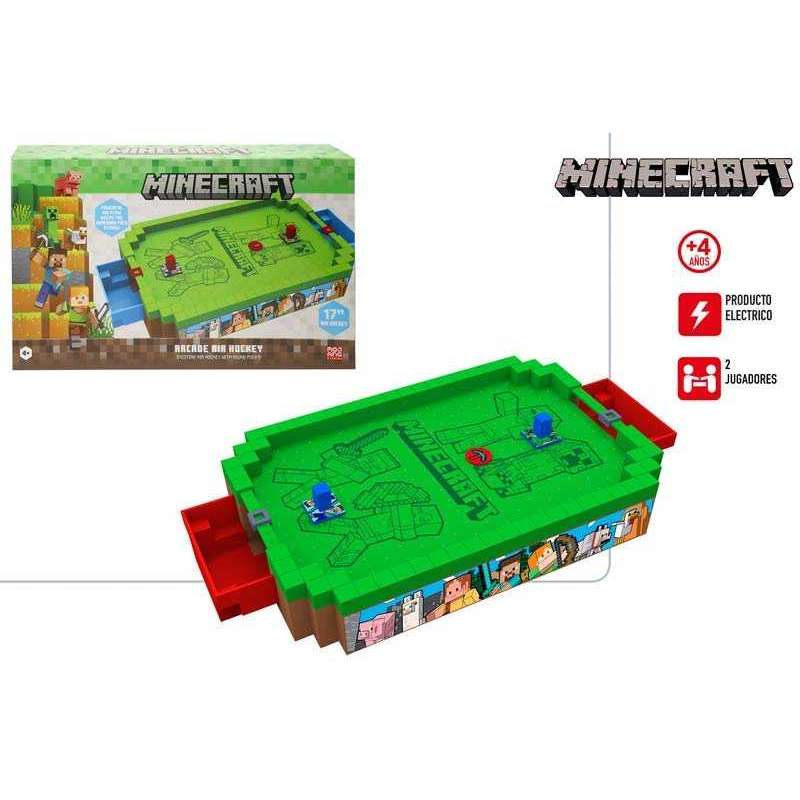 minecraft air hockey arcade premium overworld (color baby - 77713) minecraft air hockey arcade premium overworld (color baby - 77713)