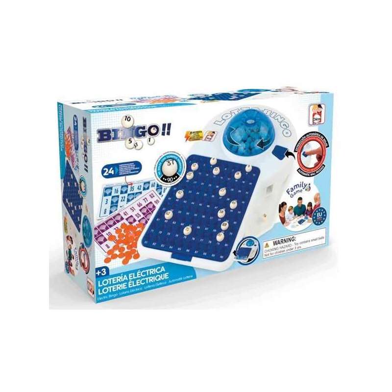 loteria electrica 24 cartones (fdj ninco - 22302 )