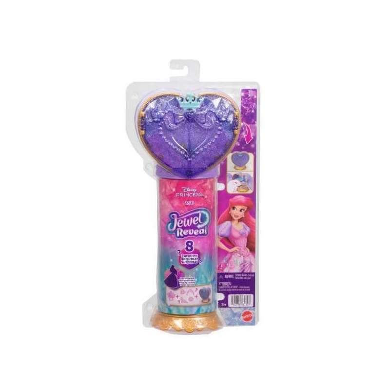 disney princess muÑeca ariel reveal (mattel - jhl49)