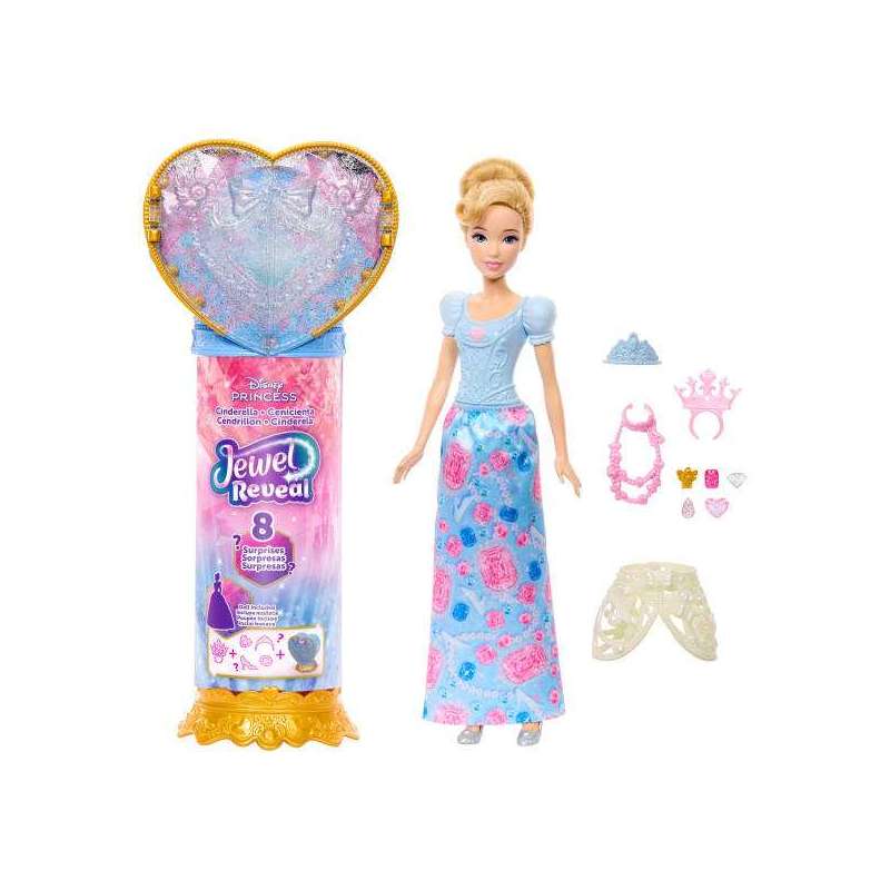 disney princess muÑeca cenicienta reveal (mattel - jhl50) disney princess muÑeca cenicienta reveal (mattel - jhl50)