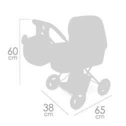 koala coche muÑecas plegable 48 cm  (decuevas toys - 85079)
