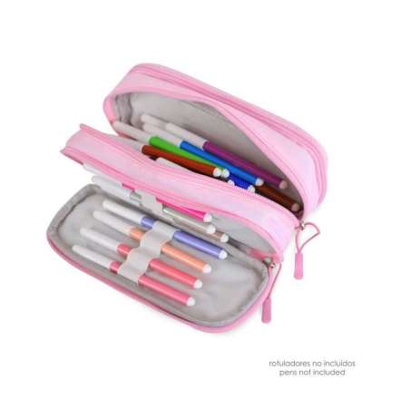 niza estuche con tres compartimentos (de cuevas toys - 10146)