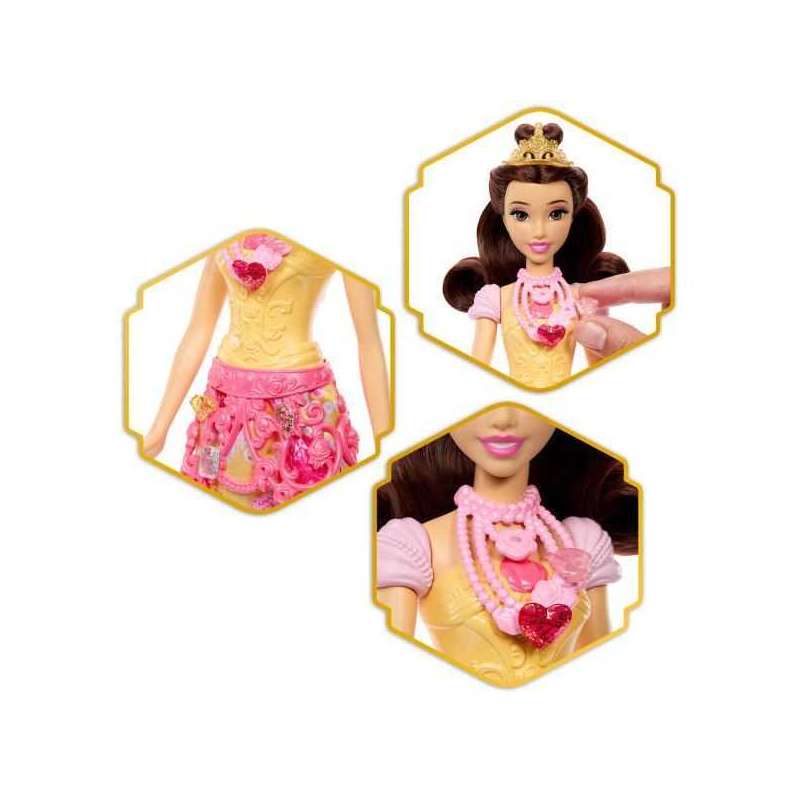 disney princess muÑeca bella reveal (mattel - jhl51) disney princess muÑeca bella reveal (mattel - jhl51)