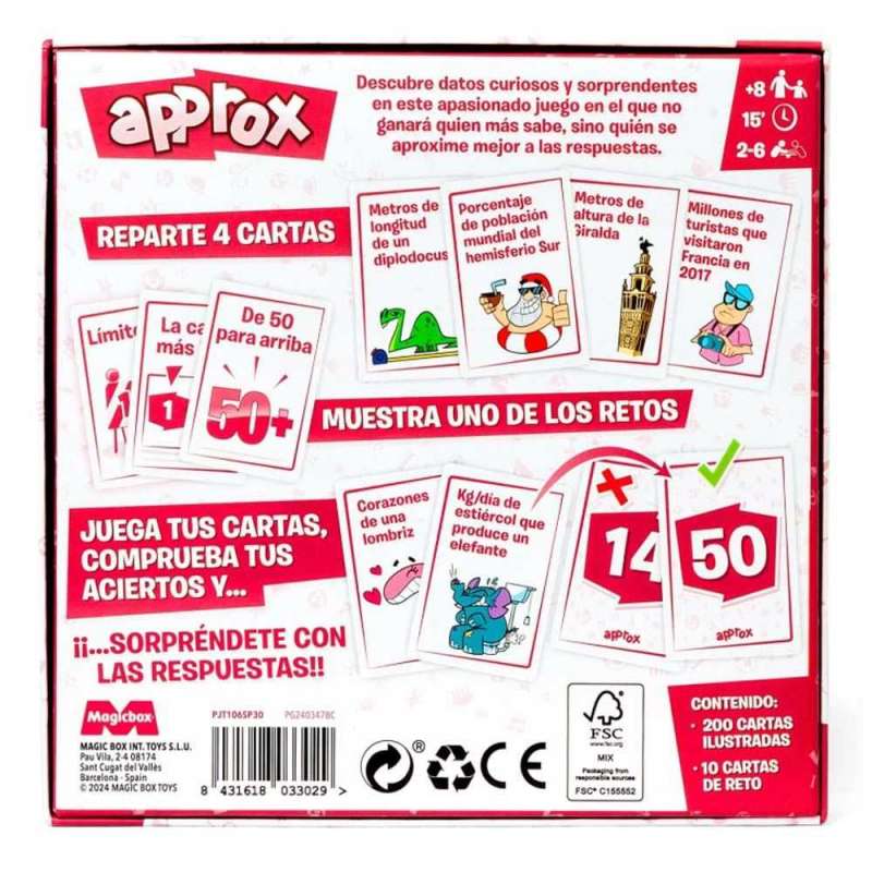 juego approx (magic box - pjt106sp30)