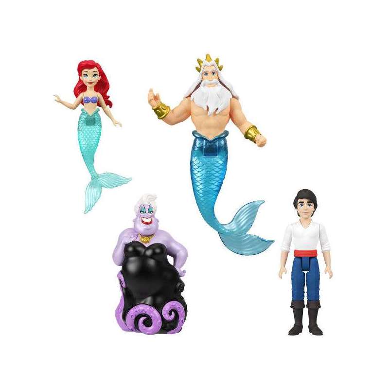 disney princess conjunto de personajes de la sirena (mattel - 00090620) disney princess conjunto de personajes de la sirena (mattel - 00090620)