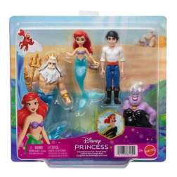 disney princess conjunto de personajes de la sirena (mattel - 00090620)