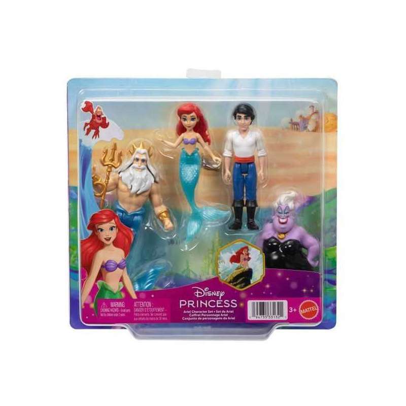 disney princess conjunto de personajes de la sirena (mattel - 00090620) disney princess conjunto de personajes de la sirena (mattel - 00090620)