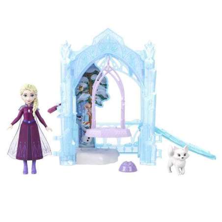 disney frozen escondite helado de animales de elsa (mattel - jfg29)