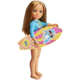 nancy un dia haciendo surf