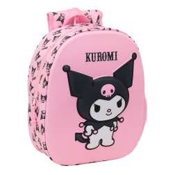 kuromi mochila 3d (safta - 622548890)