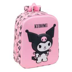 kuromi mochila guarderia 3d (safta - 622548011)