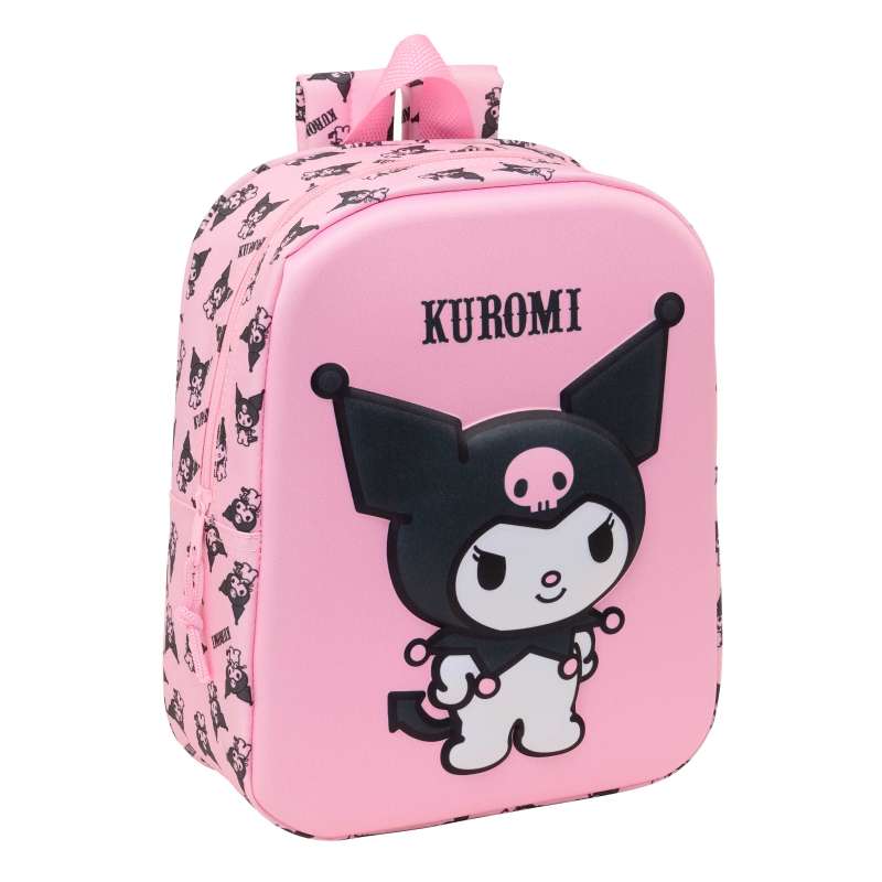 kuromi mochila guarderia 3d (safta - 622548011)