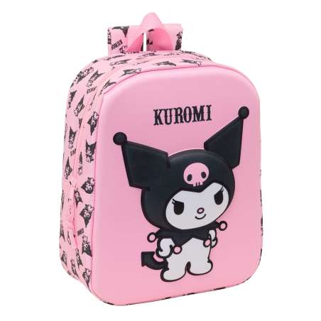 kuromi mochila guarderia 3d (safta - 622548011)