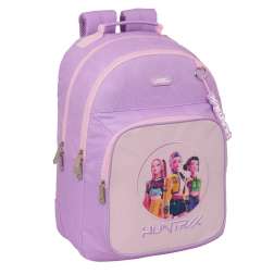 k-pop demon hunters iconic mochila doble adaptable a carro ( safta - 642667773)