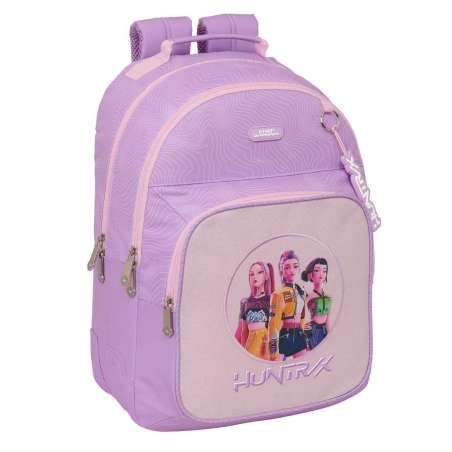 k-pop demon hunters iconic mochila doble adaptable a carro ( safta - 642667773)