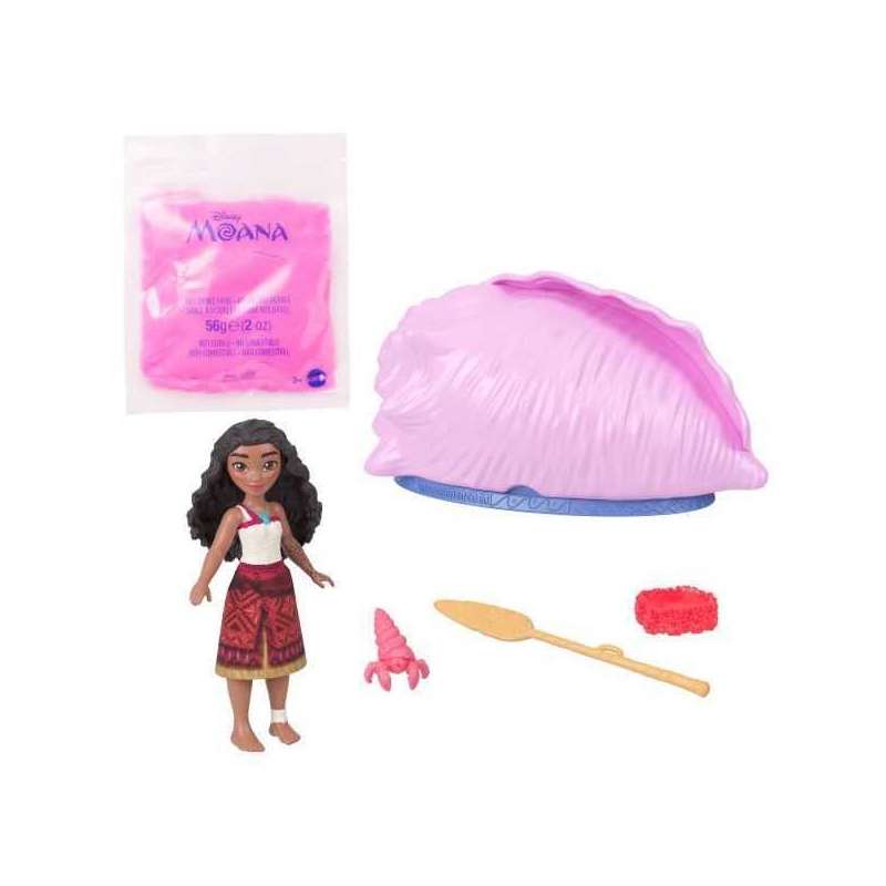 disney vaiana ii muÑeca pequeÑa caracola sorpresa (mattel - jjv43 )