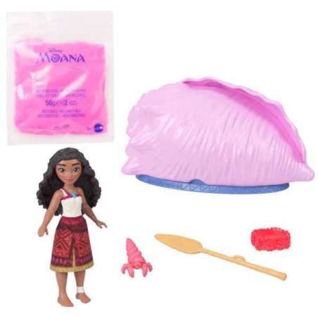 disney vaiana ii muÑeca pequeÑa caracola sorpresa (mattel - jjv43 )