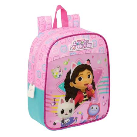 gabby´s dollhouse party mochila adaptable ( safta - 612427232  )