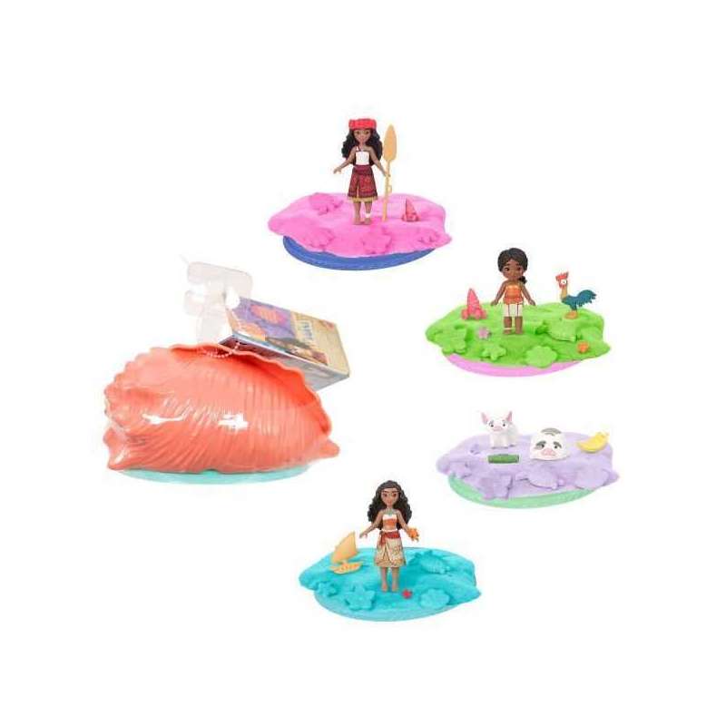 disney vaiana ii muÑeca pequeÑa caracola sorpresa (mattel - jjv43 )