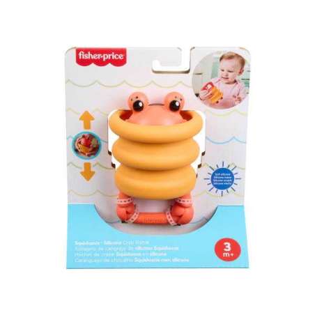 fisher-price sonajeros de silicona squishseas (mattel - jhb54)