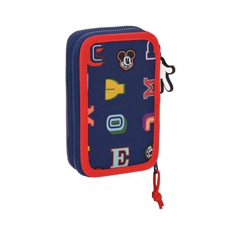 mickey only one plumier doble 28 piezas (safta 412314854).