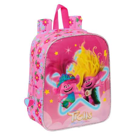 trolls 3 mochila guarderia adaptable carro (safta - 612361232 )