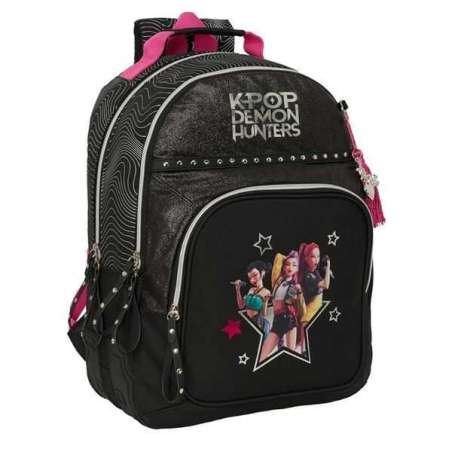 k-pop demon hunters energy mochila doble adaptable carro (safta - 642668773)
