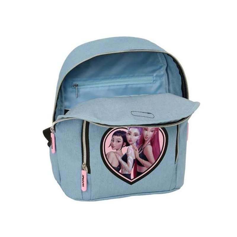 k-pop demon hunters huntr/x mini mochila (safta - 642651846)