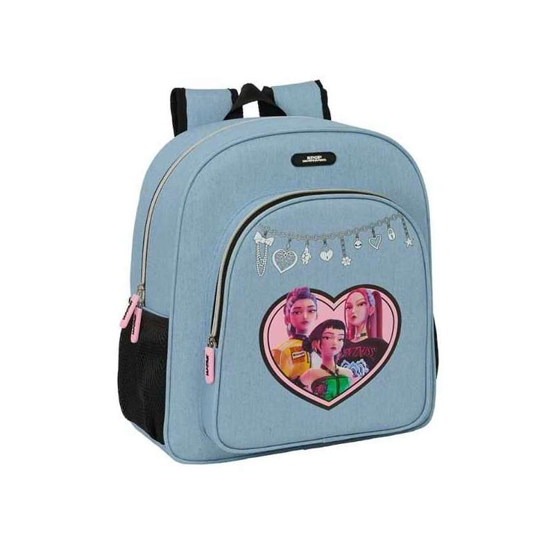 k-pop demon hunters huntr/x mochila junior adaptable carro (safta - 642651640) k-pop demon hunters huntr/x mochila junior adaptable carro (safta - 642651640)
